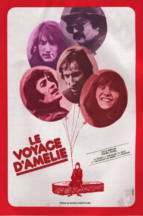 Обложка (Постер) Le voyage d'Amélie (1974) SATRip