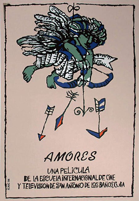 Обложка (Постер) Любовь / Amores (1994) HDRip
