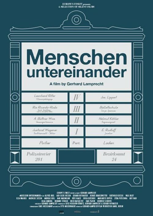 Обложка (Постер) Люди среди людей / Menschen untereinander (1926) SATRip Обложка (Постер) Люди среди людей / Menschen untereinander (1926) SATRip