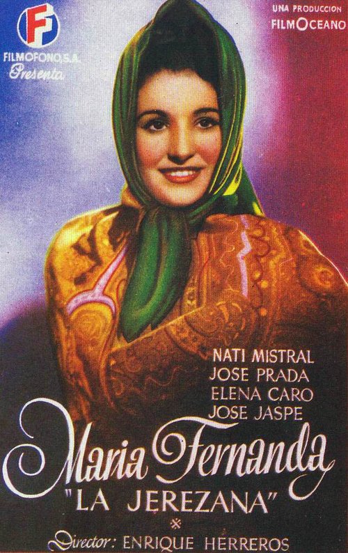 Обложка (Постер) María Fernanda, la Jerezana (1947) SATRip Обложка (Постер) María Fernanda, la Jerezana (1947) SATRip