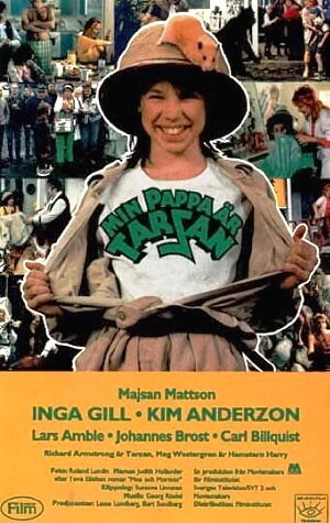 Обложка (Постер) Min pappa är Tarzan (1986) SATRip