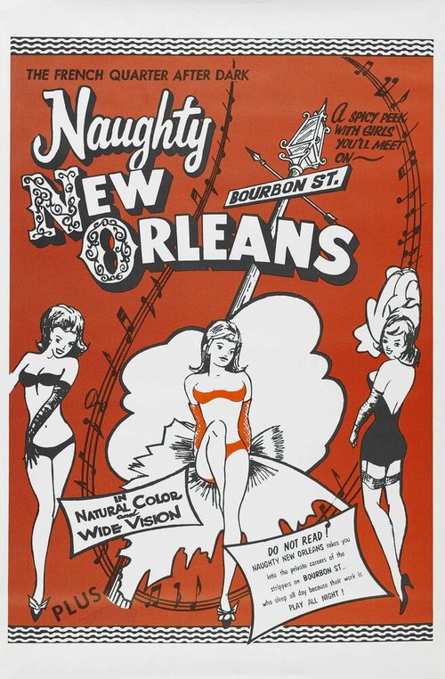 Обложка (Постер) Naughty New Orleans (1954) SATRip