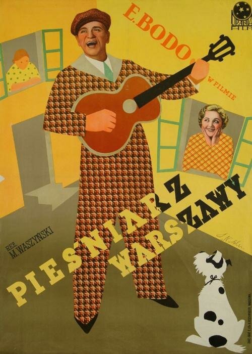 Обложка Певец Варшавы / Piesniarz Warszawy (1934) 