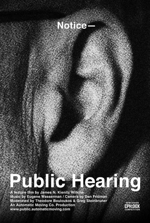 Обложка (Постер) Public Hearing (2012) HDRip Обложка (Постер) Public Hearing (2012) HDRip