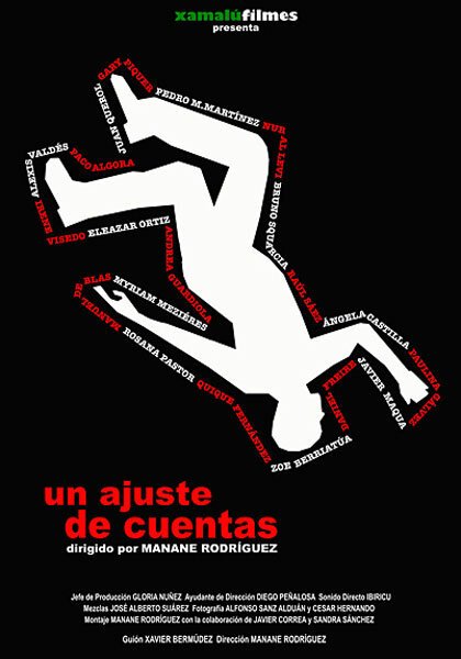Обложка (Постер) Расплата / Un ajuste de cuentas (2009) 