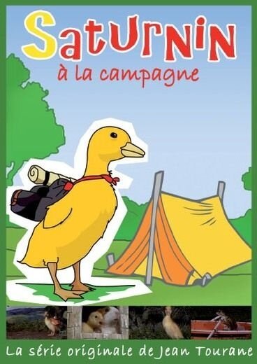 Обложка (Постер) Сатурнен и Вака-Вака / Saturnin, le petit canard (1964) 
