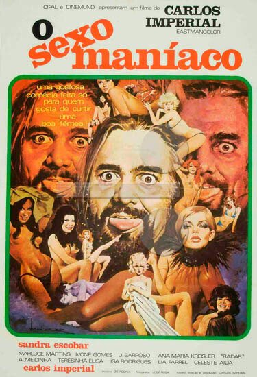 Обложка (Постер) Сексманьяк / O Sexomaníaco (1976) Обложка (Постер) Сексманьяк / O Sexomaníaco (1976)