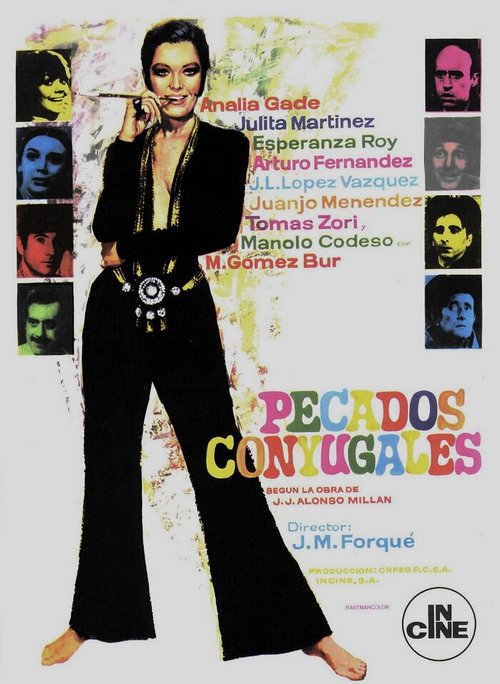 Обложка (Постер) Семейные грехи / Pecados conyugales (1969) SATRip Обложка (Постер) Семейные грехи / Pecados conyugales (1969) SATRip