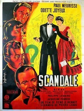 Обложка (Постер) Скандал / Scandale (1948) SATRip Обложка (Постер) Скандал / Scandale (1948) SATRip