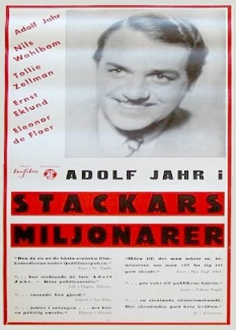 Обложка (Постер) Stackars miljonärer (1936) Обложка (Постер) Stackars miljonärer (1936)