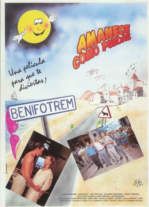 Обложка (Постер) Светает как может / Amanece como puedas (1988) 