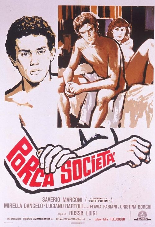 Обложка (Постер) Свинское общество / Porca società (1978) SATRip