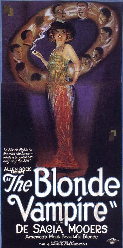 Обложка (Постер) The Blonde Vampire (1922) 