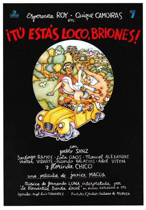 Обложка (Постер) Ты сошел с ума, Брионес! / Tú estás loco Briones (1981) SATRip Обложка (Постер) Ты сошел с ума, Брионес! / Tú estás loco Briones (1981) SATRip