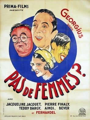 Обложка (Постер) Только не женщина / Pas de femmes (1932) SATRip Обложка (Постер) Только не женщина / Pas de femmes (1932) SATRip