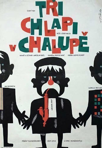 Обложка (Постер) Tri chlapi v chalupe (1963) SATRip Обложка (Постер) Tri chlapi v chalupe (1963) SATRip