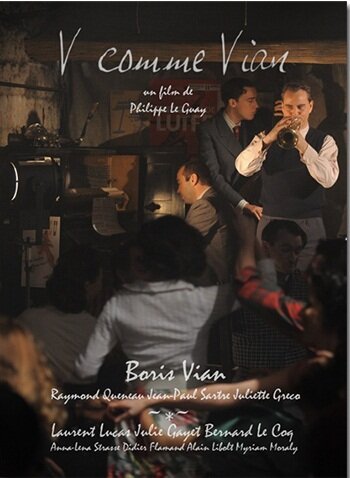 Обложка (Постер) «В» как в имени «Виан» / V comme Vian (2010) HDRip Обложка (Постер) «В» как в имени «Виан» / V comme Vian (2010) HDRip