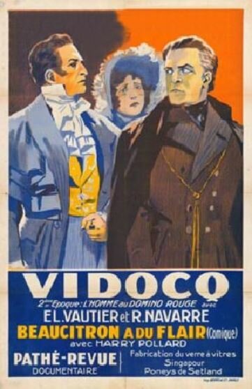Обложка (Постер) Видок / Vidocq (1923) 