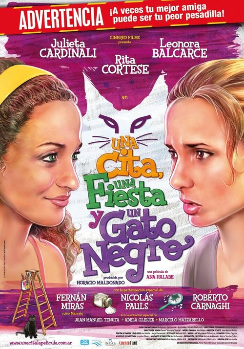 Обложка (Постер) Встреча, праздник и черный кот / Una cita, una fiesta y un gato negro (2009) HDRip Обложка (Постер) Встреча, праздник и черный кот / Una cita, una fiesta y un gato negro (2009) HDRip