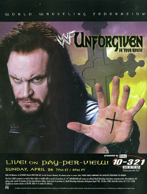 Обложка (Постер) WWF Непрощенный / WWF Unforgiven (1998) HDRip