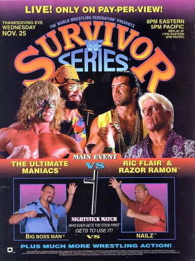 Обложка (Постер) WWF Серии на выживание / Survivor Series (1992) HDRip Обложка (Постер) WWF Серии на выживание / Survivor Series (1992) HDRip