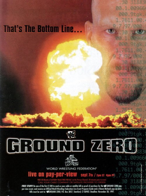 Обложка (Постер) WWF В твоем доме 17: Граунд Зеро / WWF in Your House: Ground Zero (1997) HDRip