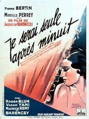 Обложка (Постер) Я буду одна после полуночи / Je serai seule après minuit (1931) SATRip Обложка (Постер) Я буду одна после полуночи / Je serai seule après minuit (1931) SATRip