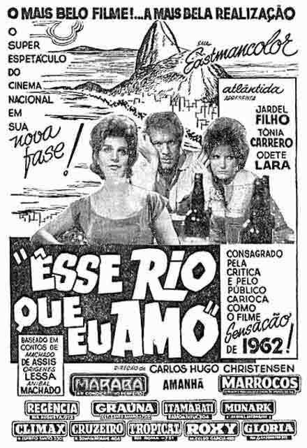 Обложка (Постер) Я люблю эту реку / Esse Rio Que Eu Amo (1962) 