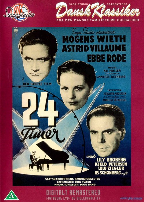 Обложка (Постер) 24 timer (1951) SATRip Обложка (Постер) 24 timer (1951) SATRip