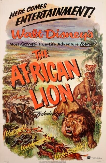 Обложка (Постер) Африканский лев / The African Lion (1955) SATRip