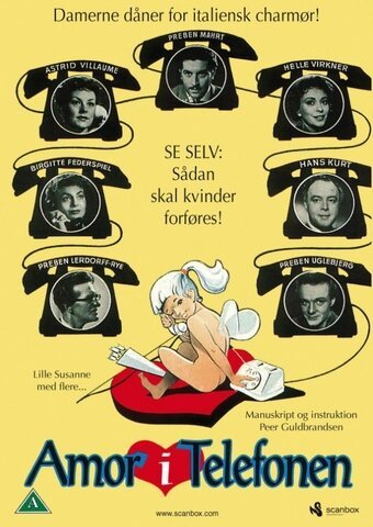 Обложка (Постер) Amor i telefonen (1957) SATRip