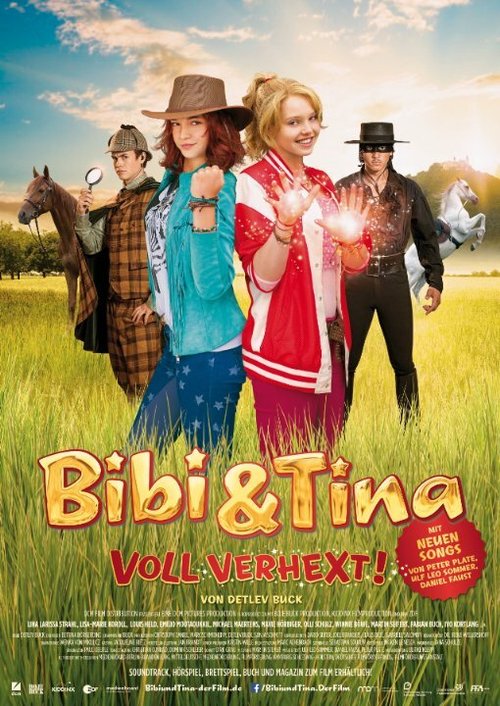 Обложка (Постер) Bibi & Tina: Voll verhext! (2014) HDRip