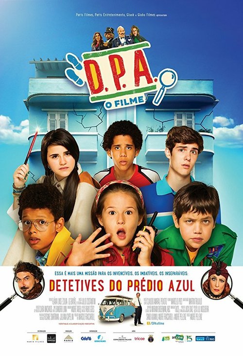 Обложка (Постер) Детективы синего дома: Фильм / Detetives do Prédio Azul: O Filme (2017) HDRip