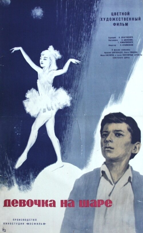Обложка (Постер) Девочка на шаре (1966) SATRip Обложка (Постер) Девочка на шаре (1966) SATRip