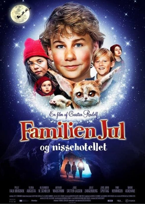 Обложка (Постер) Familien Jul og nissehotellet (2021) HDRip