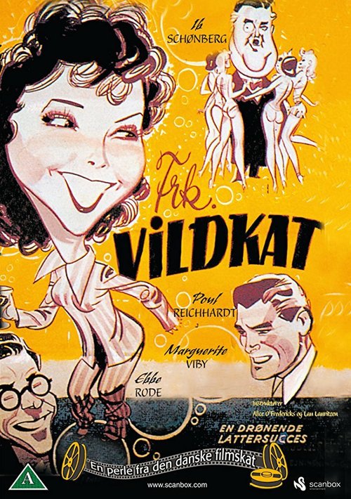 Обложка (Постер) Frk. Vildkat (1942) SATRip
