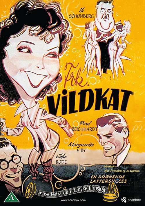 Обложка (Постер) Frk. Vildkat (1942) SATRip Обложка (Постер) Frk. Vildkat (1942) SATRip