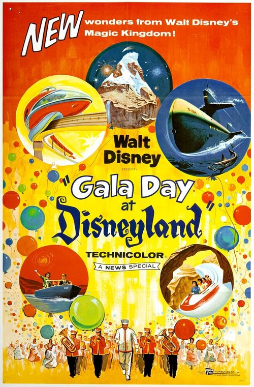 Обложка (Постер) Gala Day at Disneyland (1960) SATRip Обложка (Постер) Gala Day at Disneyland (1960) SATRip