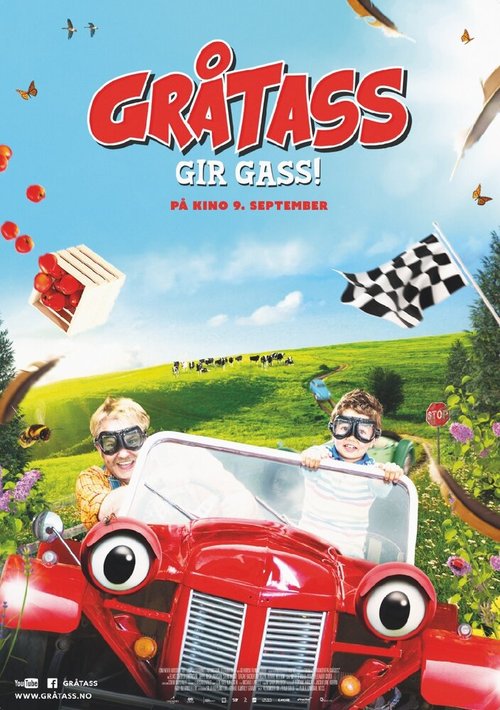 Обложка (Постер) Gråtass gir gass (2016) CAMRip Обложка (Постер) Gråtass gir gass (2016) CAMRip