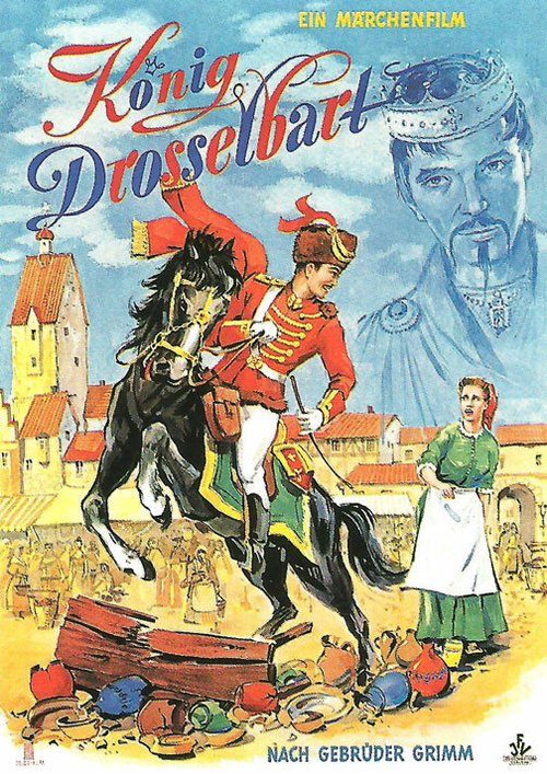 Обложка (Постер) Король Дроздобород / König Drosselbart (1954) SATRip