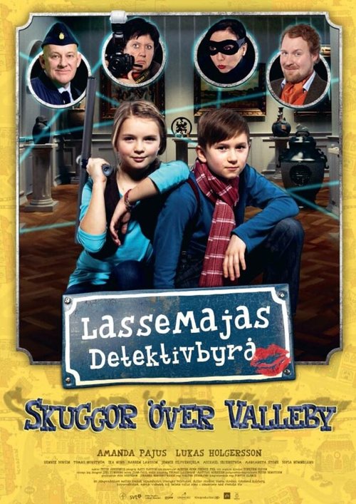 Обложка (Постер) LasseMajas detektivbyrå - Skuggor över Valleby (2014) HDRip