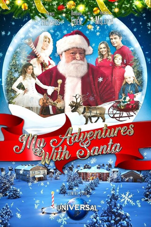 Обложка (Постер) Мои приключения с Сантой / My Adventures with Santa (2019) HDRip