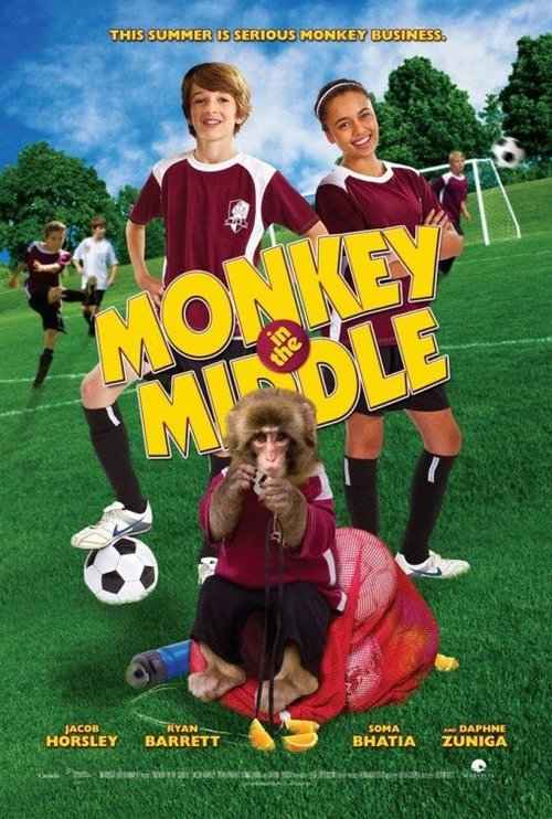 Обложка (Постер) Обезьянка посередине / Monkey in the Middle (2014) HDRip