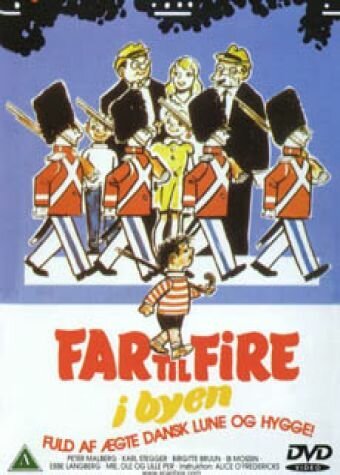 Обложка (Постер) Отец четверых в городе / Far til fire i byen (1956) SATRip Обложка (Постер) Отец четверых в городе / Far til fire i byen (1956) SATRip