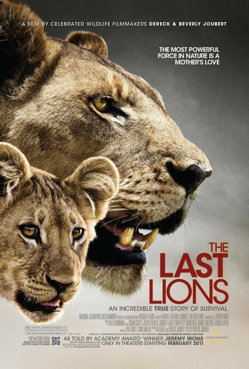 Обложка (Постер) Последние львы / The Last Lions (2011) HDRip Обложка (Постер) Последние львы / The Last Lions (2011) HDRip