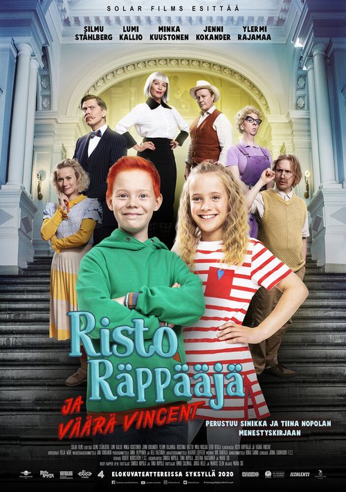 Обложка (Постер) Risto Räppääjä ja väärä Vincent (2020) HDRip