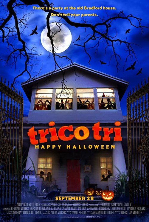 Обложка (Постер) Сласти и напасти. Веселого Хэллоуина / Trico Tri Happy Halloween (2018) HDRip Обложка (Постер) Сласти и напасти. Веселого Хэллоуина / Trico Tri Happy Halloween (2018) HDRip