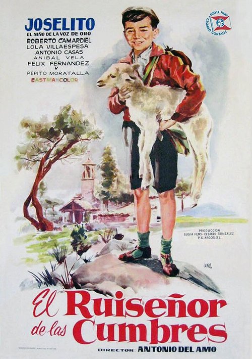 Обложка (Постер) Соловей с вершины / El ruiseñor de las cumbres (1958) SATRip