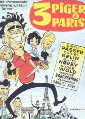 Обложка (Постер) Три девушки в Париже / Tre piger i Paris (1963) SATRip Обложка (Постер) Три девушки в Париже / Tre piger i Paris (1963) SATRip
