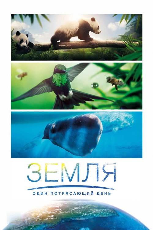 Обложка (Постер) Земля: Один потрясающий день / Earth: One Amazing Day (2017) HDRip